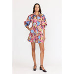Emi Dress - Carmine Floral