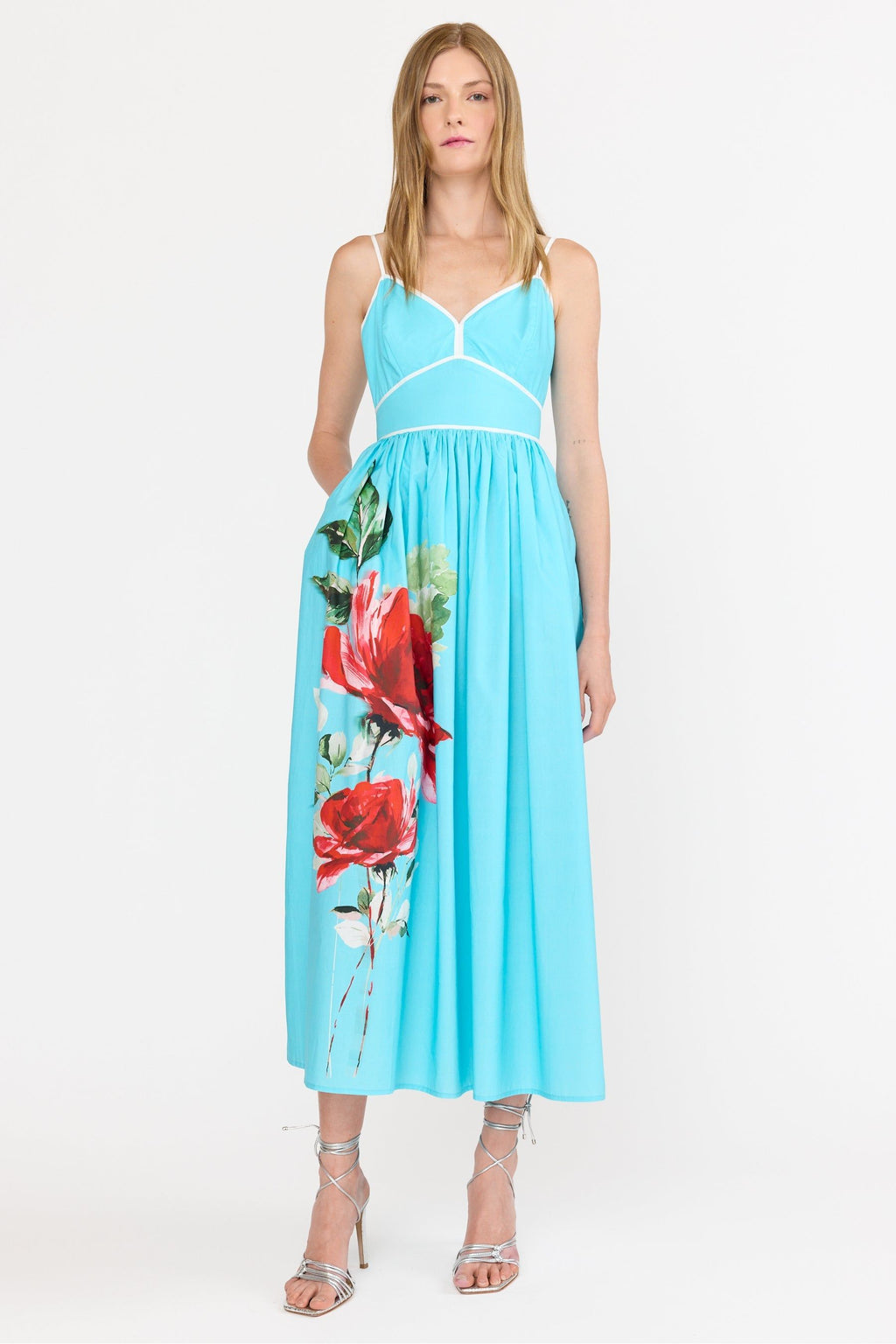 Leilani Dress - Turquoise Rose Christy Lynn
