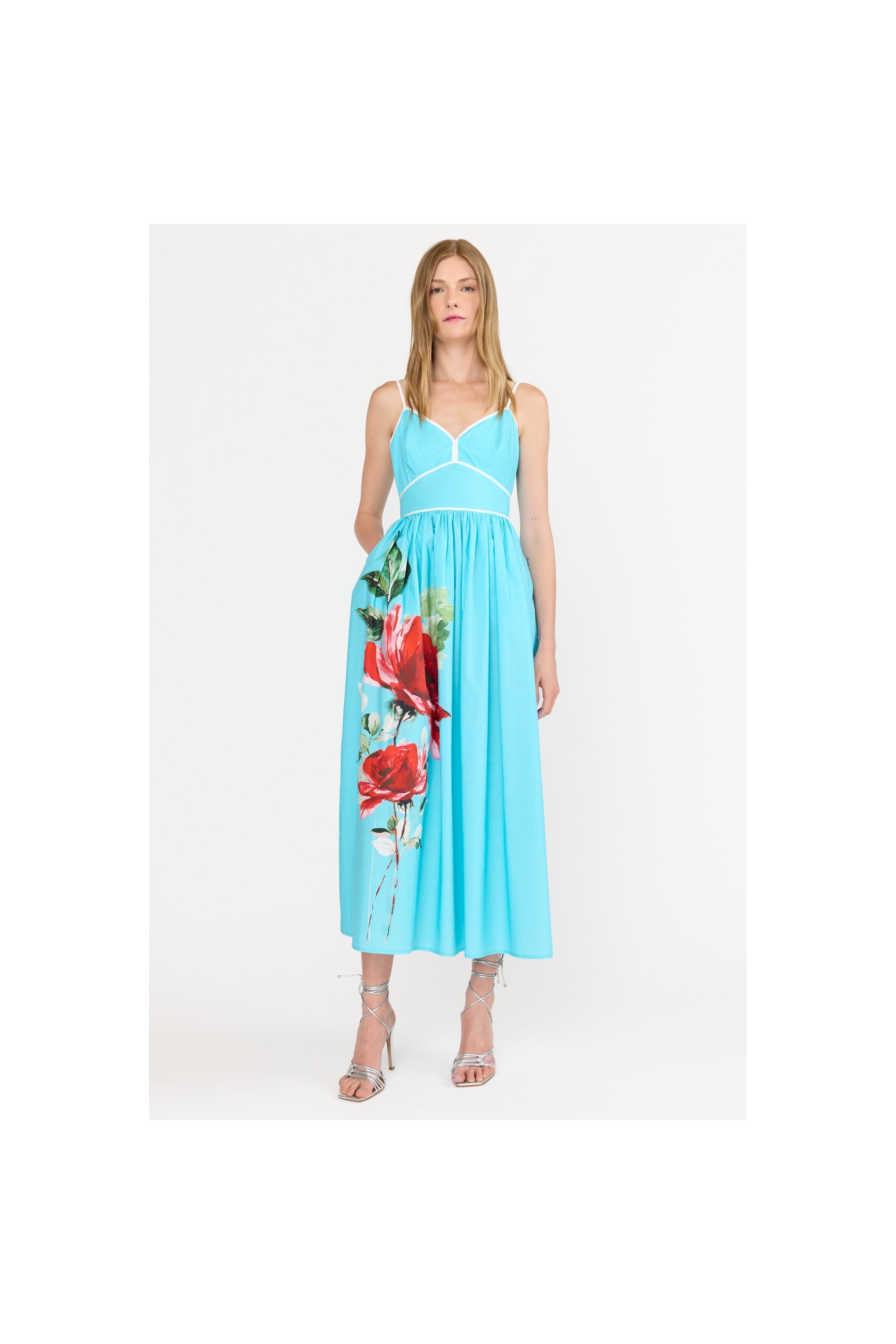 Leilani Dress - Turquoise Rose Christy Lynn