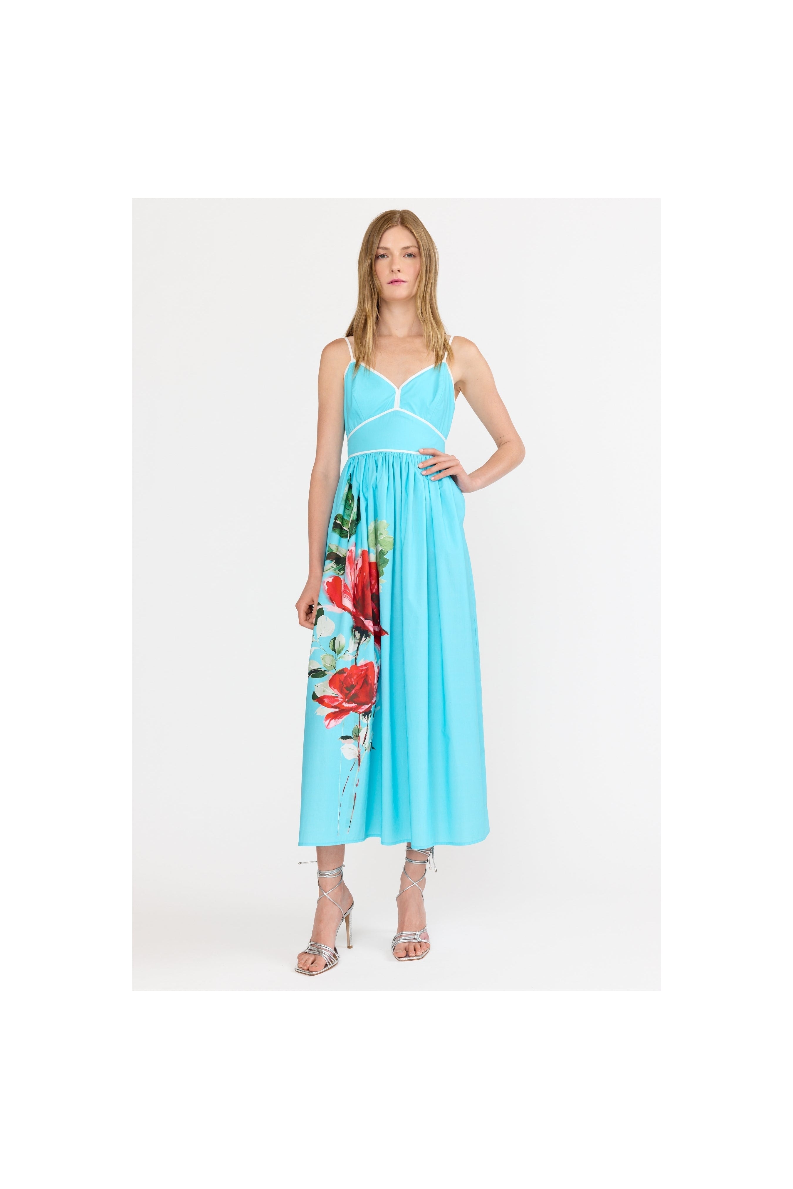 Leilani Dress - Turquoise Rose Christy Lynn