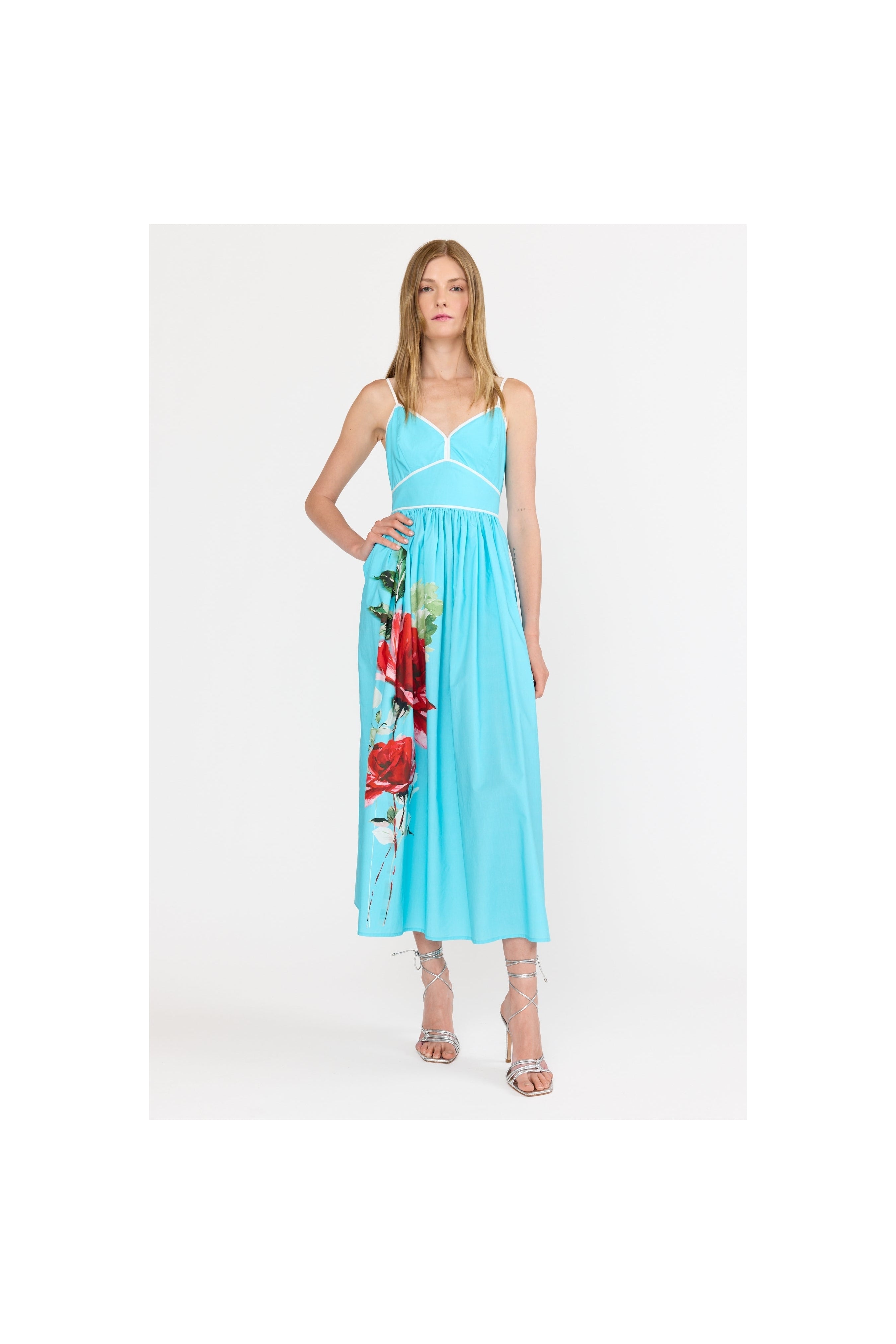 Leilani Dress - Turquoise Rose Christy Lynn