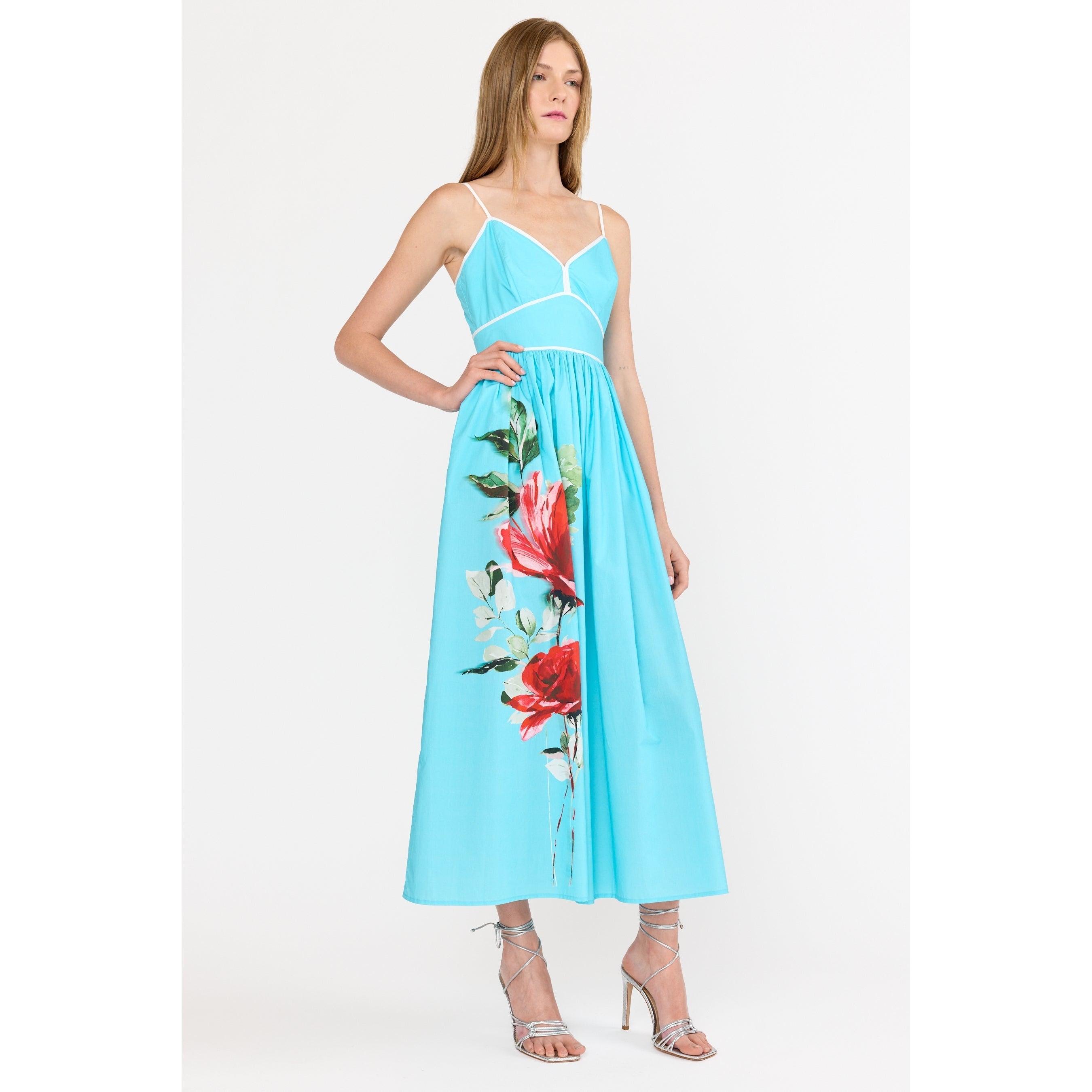 Leilani Dress - Turquoise Rose Christy Lynn