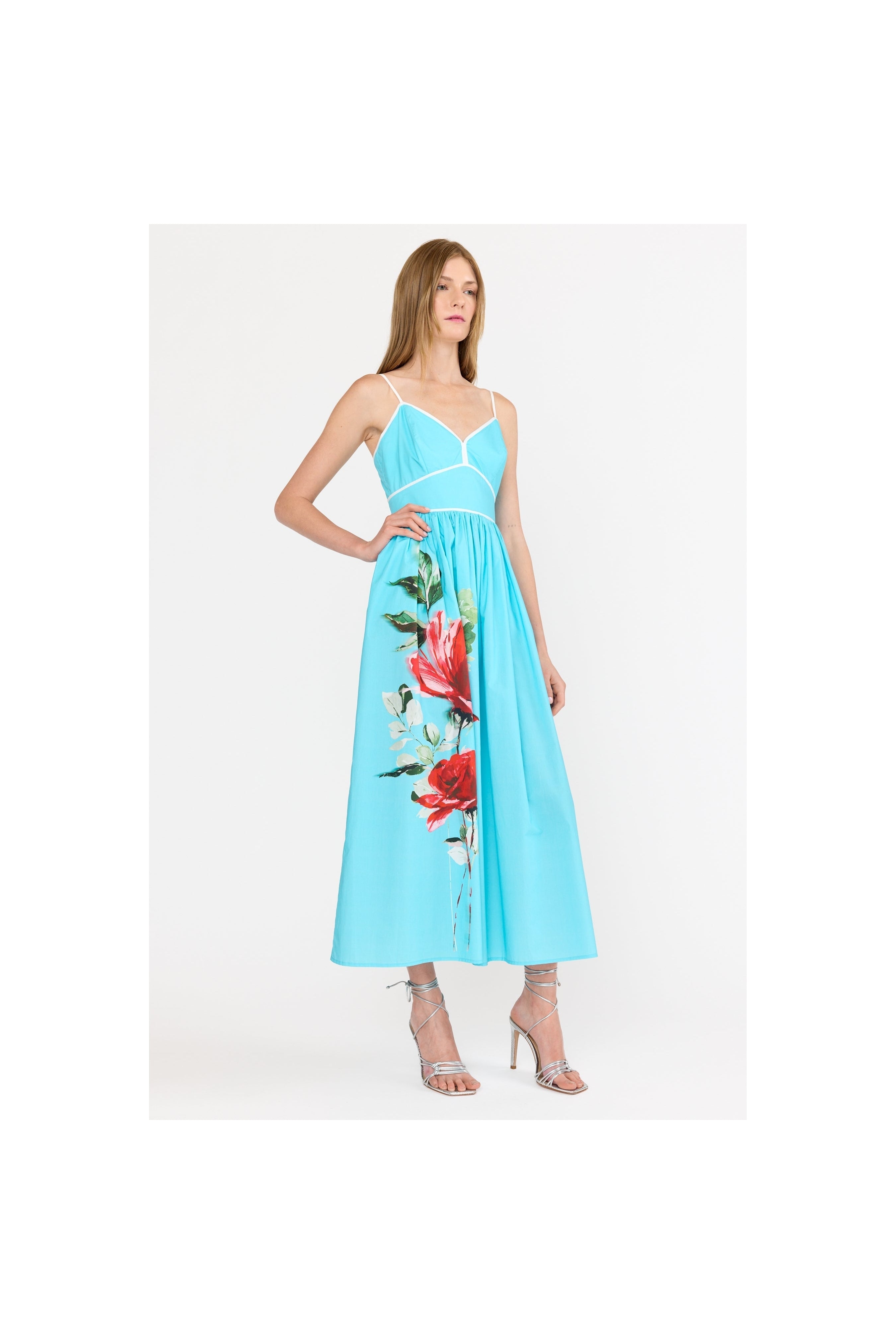 Leilani Dress - Turquoise Rose Christy Lynn