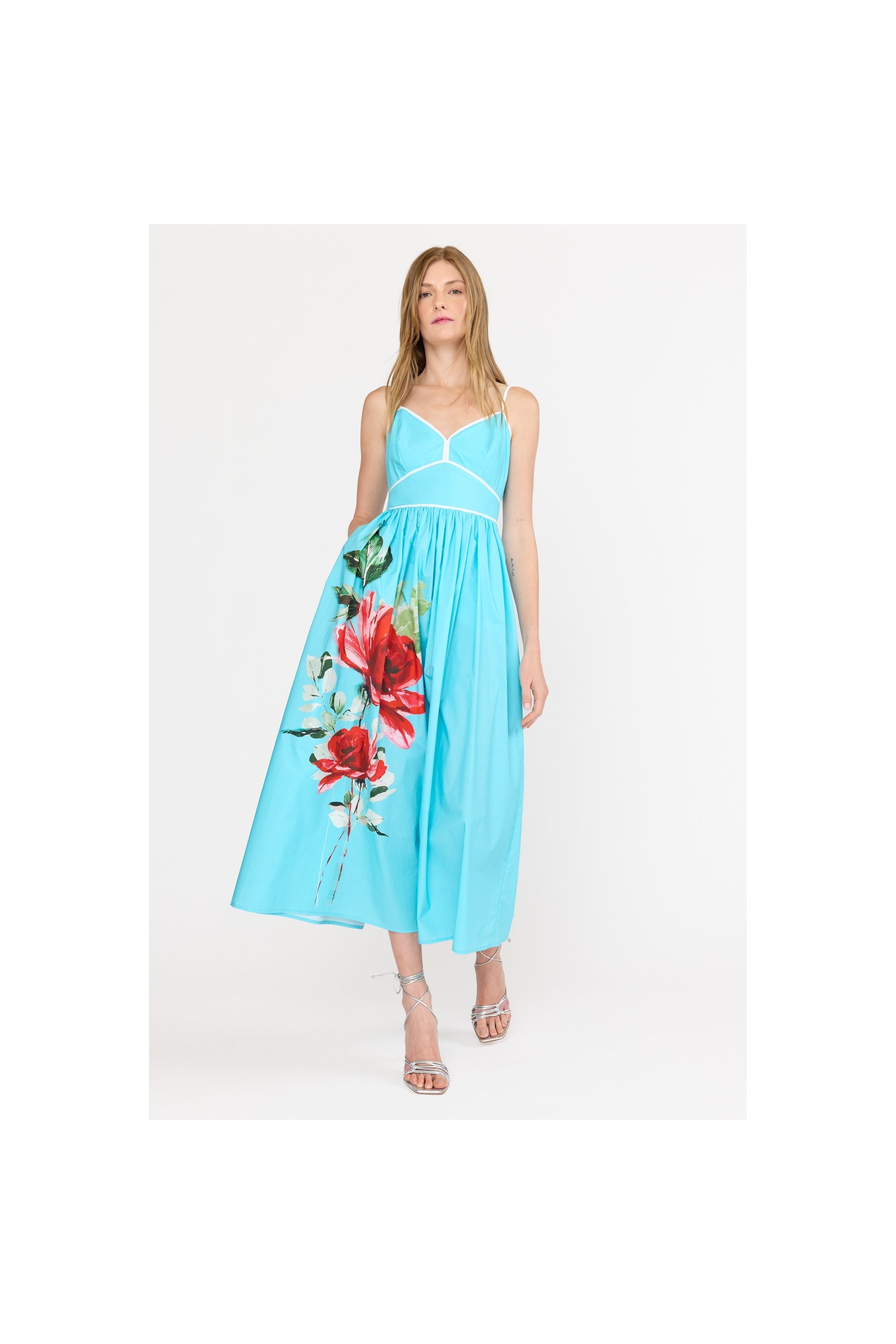 Leilani Dress - Turquoise Rose Christy Lynn