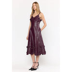 Tahlia Dress - Eggplant