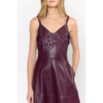 Tahlia Dress - Eggplant
