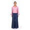 Dark Slate Gray Charlotte Candy Stripes Shirt Red