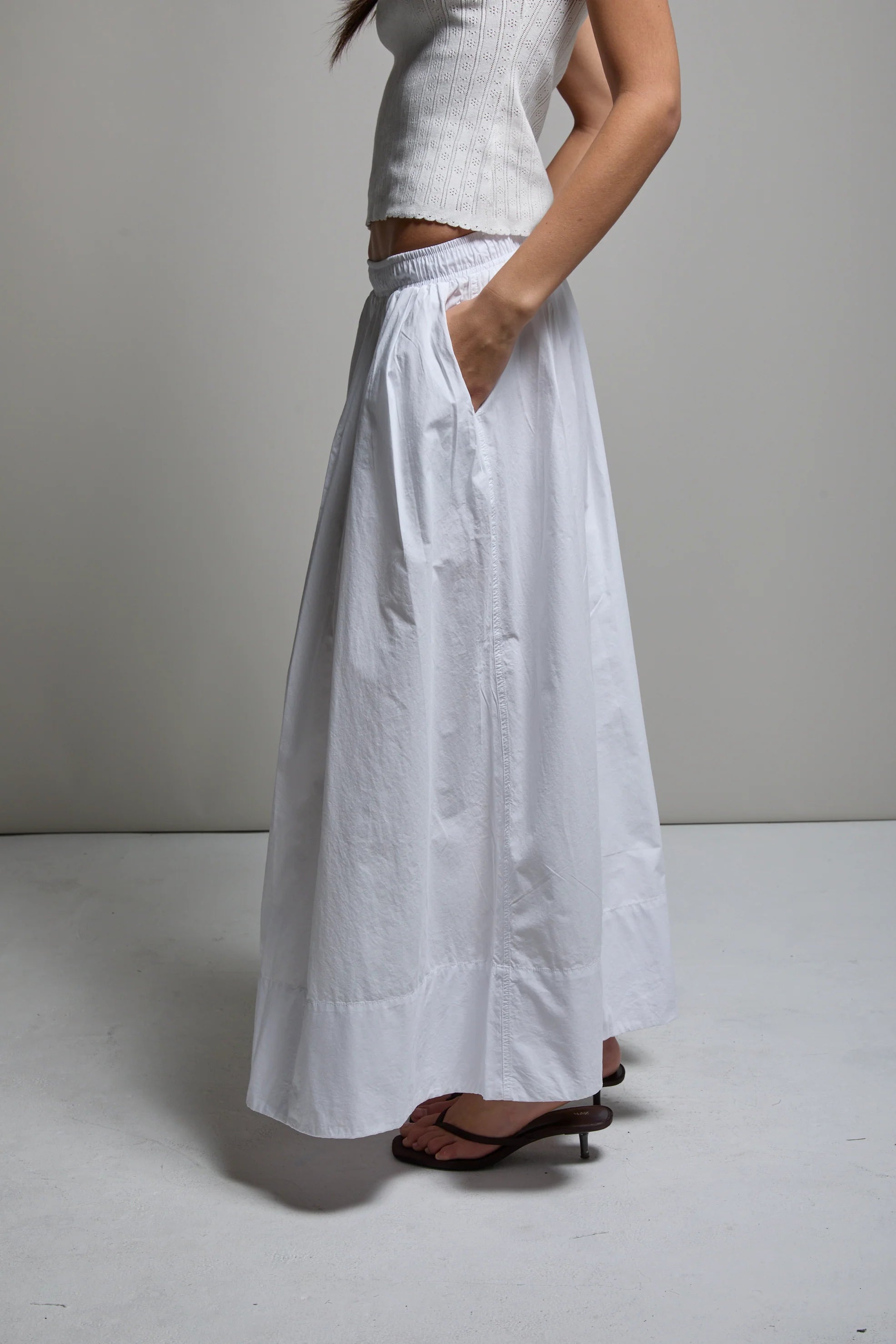 Kate Poplin Skirt ASHER