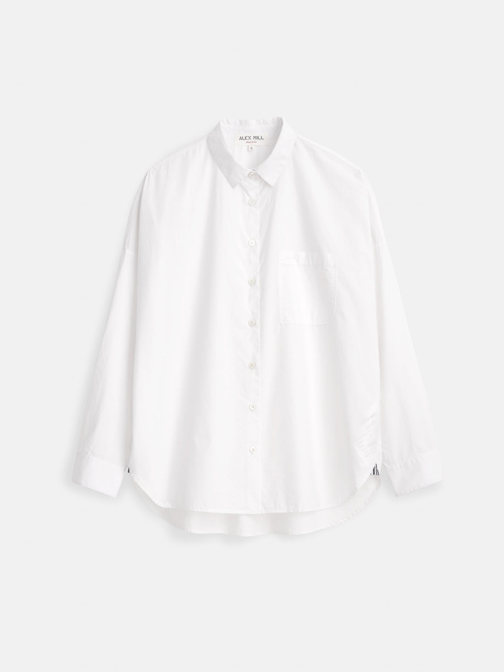 Jo Shirt In Cotton Poplin Alex Mill