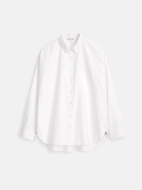 Jo Shirt In Cotton Poplin Alex Mill