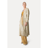 Forte Forte Chic "Twinkle" Lurex Jacquard Coat