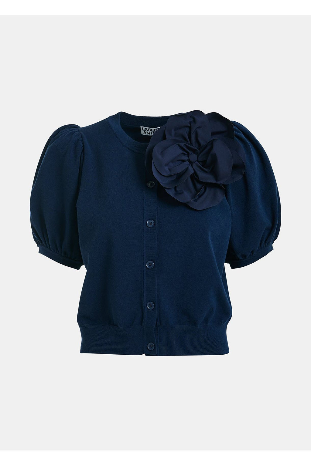 JUMPO CARDIGAN WITH BROOCH ESSENTIEL ANTWERP