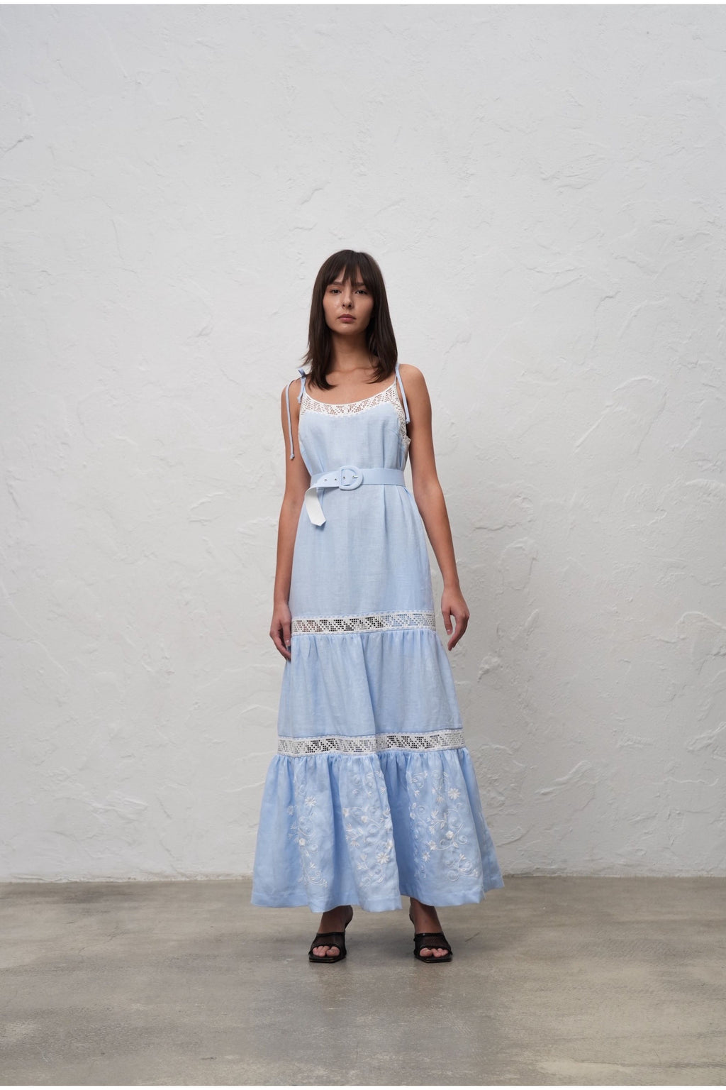 Spring Mirage Sleeveless Maxi Dress Annabo