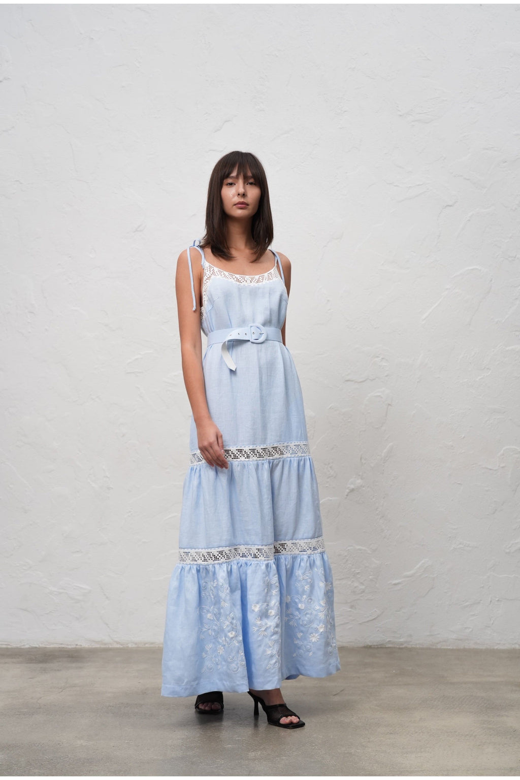 Spring Mirage Sleeveless Maxi Dress Annabo