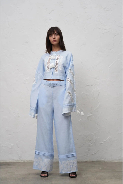 Desert Rose Wide-Leg Pants Annabo