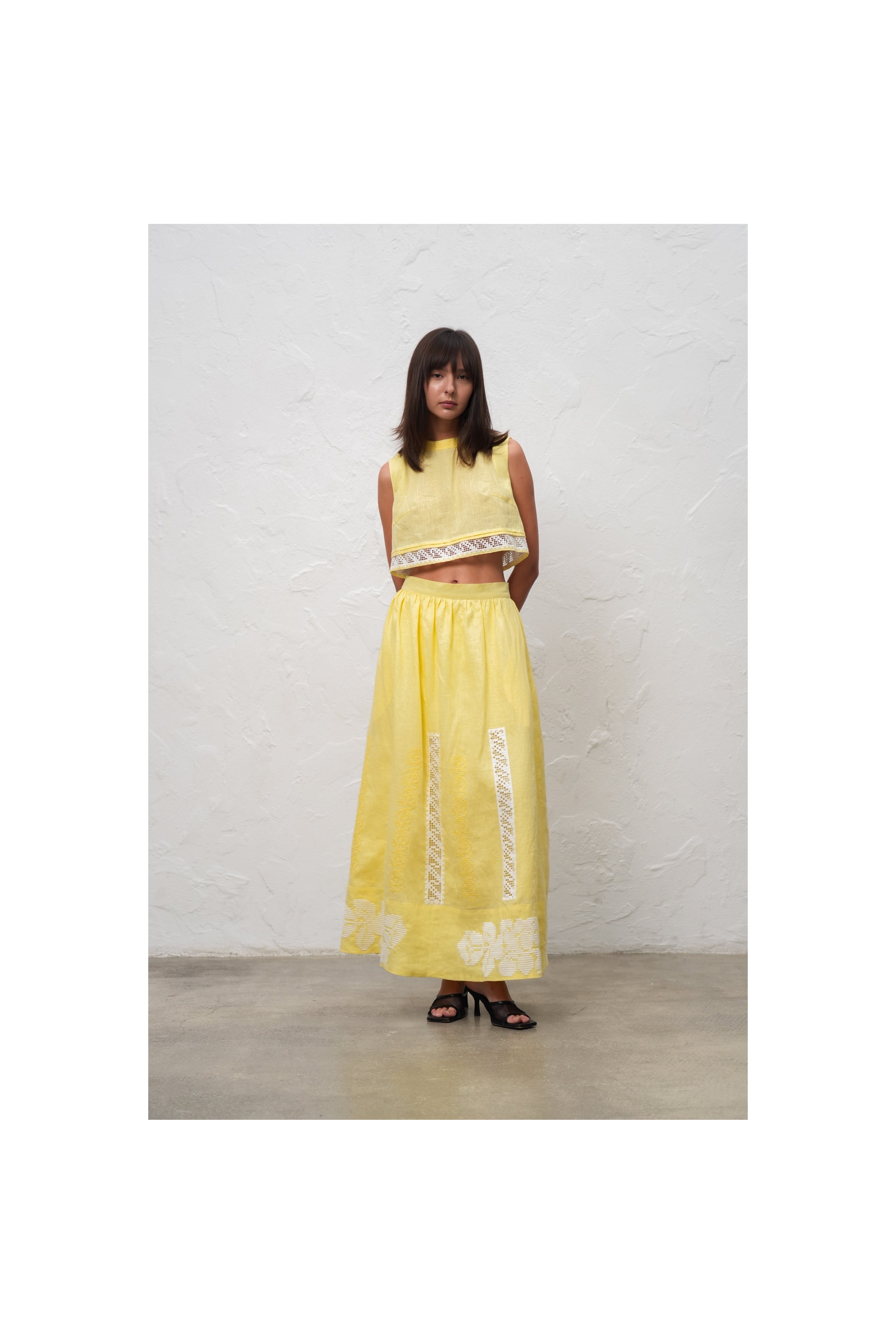 Desert Rose Maxi Skirt Annabo