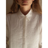 Cissa The Tuxedo Shirt in Paper Cotton