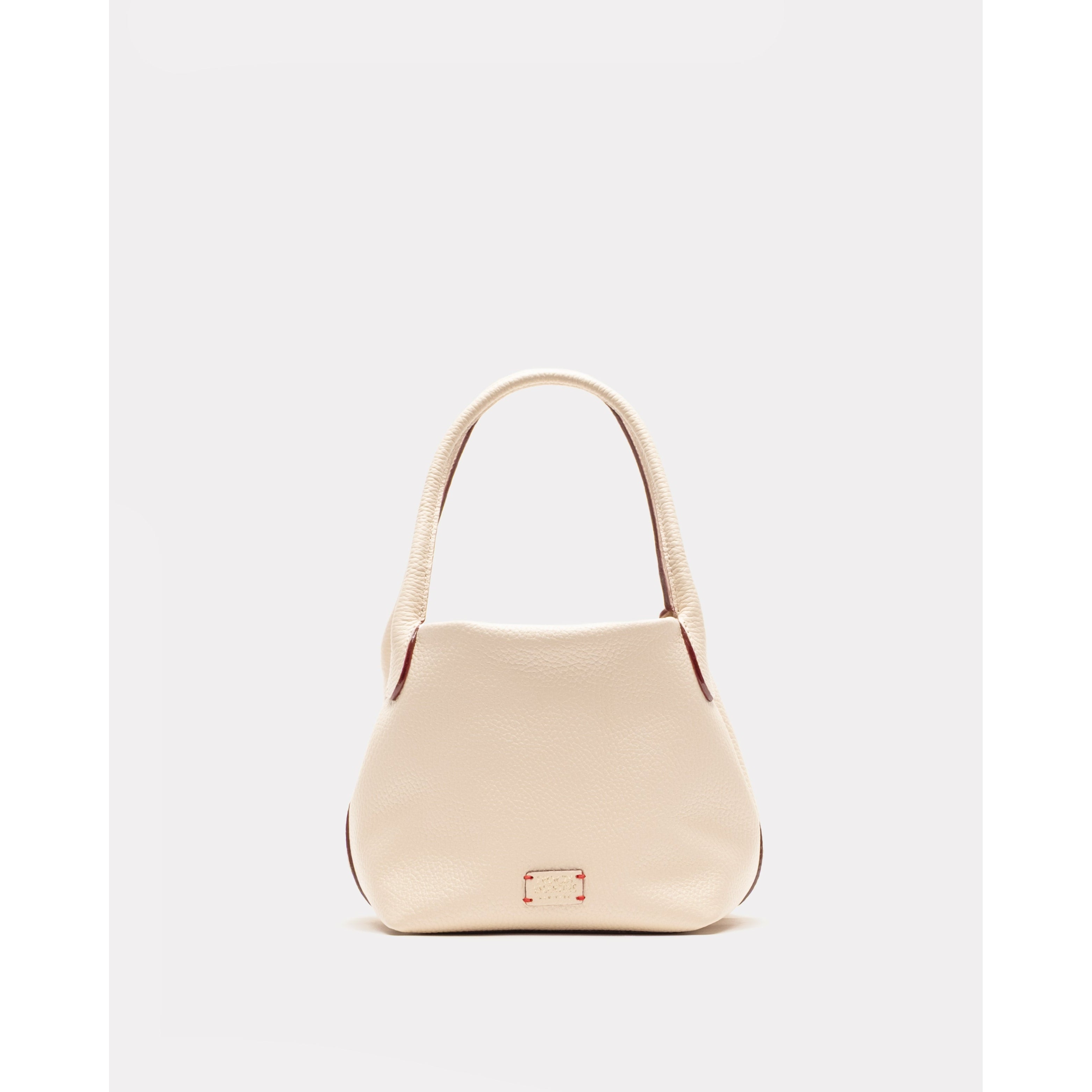 Sweet Pea Teeny Tumbled Leather Leather Oyster OS Frances Valentine