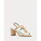 Lavender Bianca Heel Soft Nappa Leather Natural