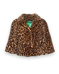Blaine Jacket Leopard Faux Fur Faux Fur Multi Frances Valentine