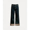 Smarty Cuffed Jean Solid Denim Denim Denim