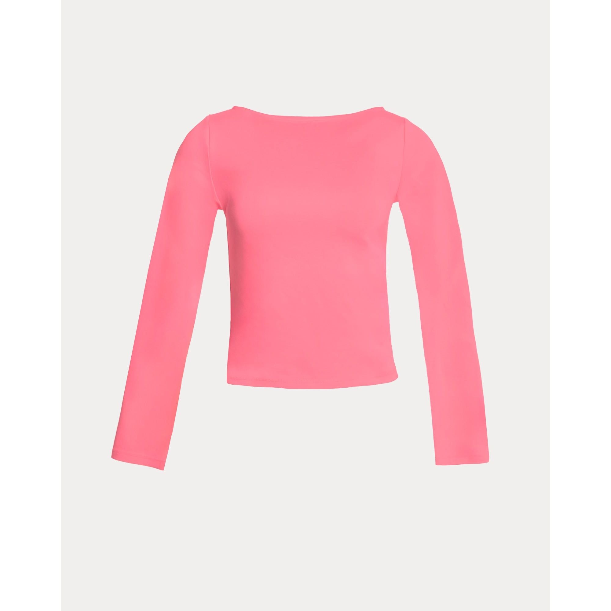 Ballet Top Solid Stretch Stretch Blend Pink