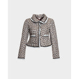 Jessie Jacket Deco Tweed Poly Lurex Light Blue/Gold/Multi