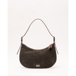 Starr Hobo Italian Suede Leather Olive OS