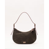 Starr Hobo Italian Suede Leather Olive OS