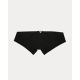 Emmie Long Sleeve Shrug Solid Cotton Cotton Black