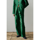 Donni The Taffeta Simple Pant Broccolini