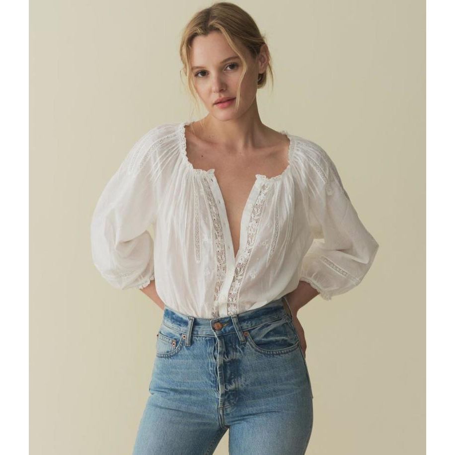 Gray Doen Abigail Top Salt