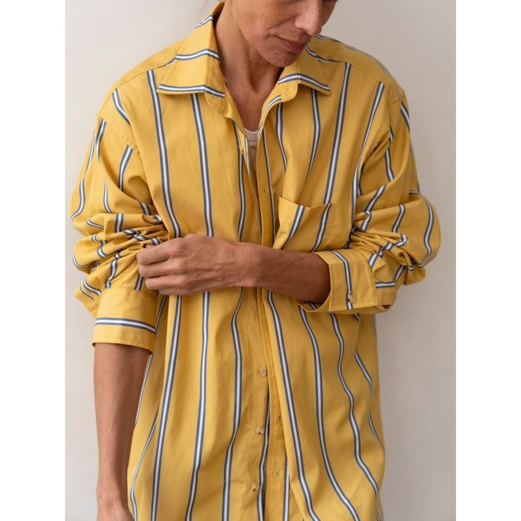 Donni The Poplin Shirt Butter