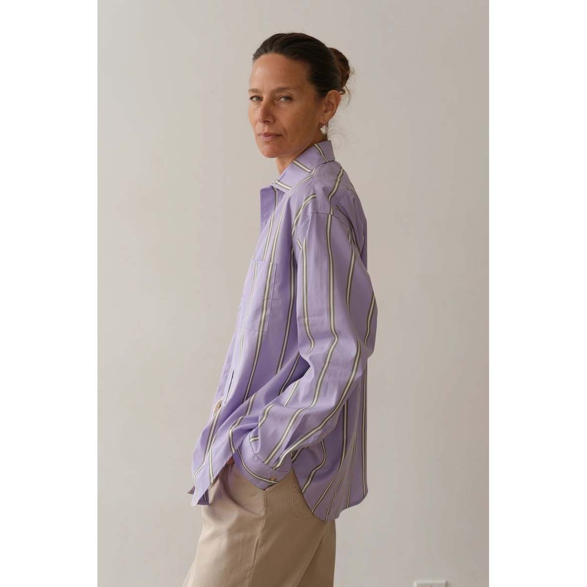 Donni The Poplin Shirt Taro