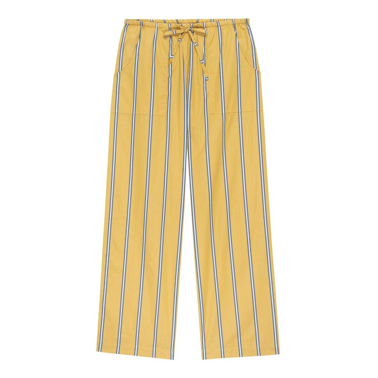 Donni The Stripe Pop Pant Yellow Stripe