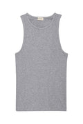 The Rib Tank Heather Gray DONNI.