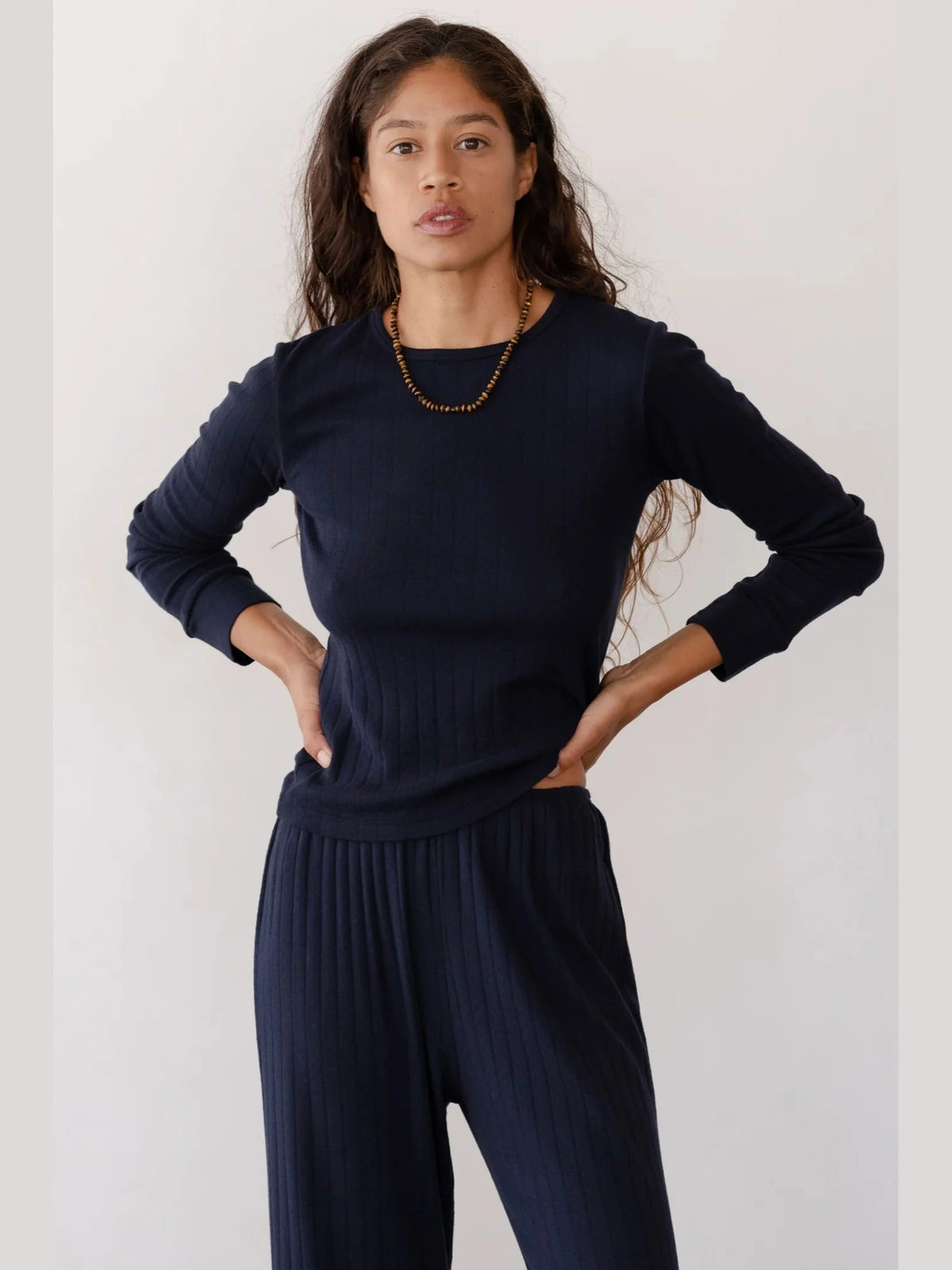 The Pointelle Long Sleeve DONNI.