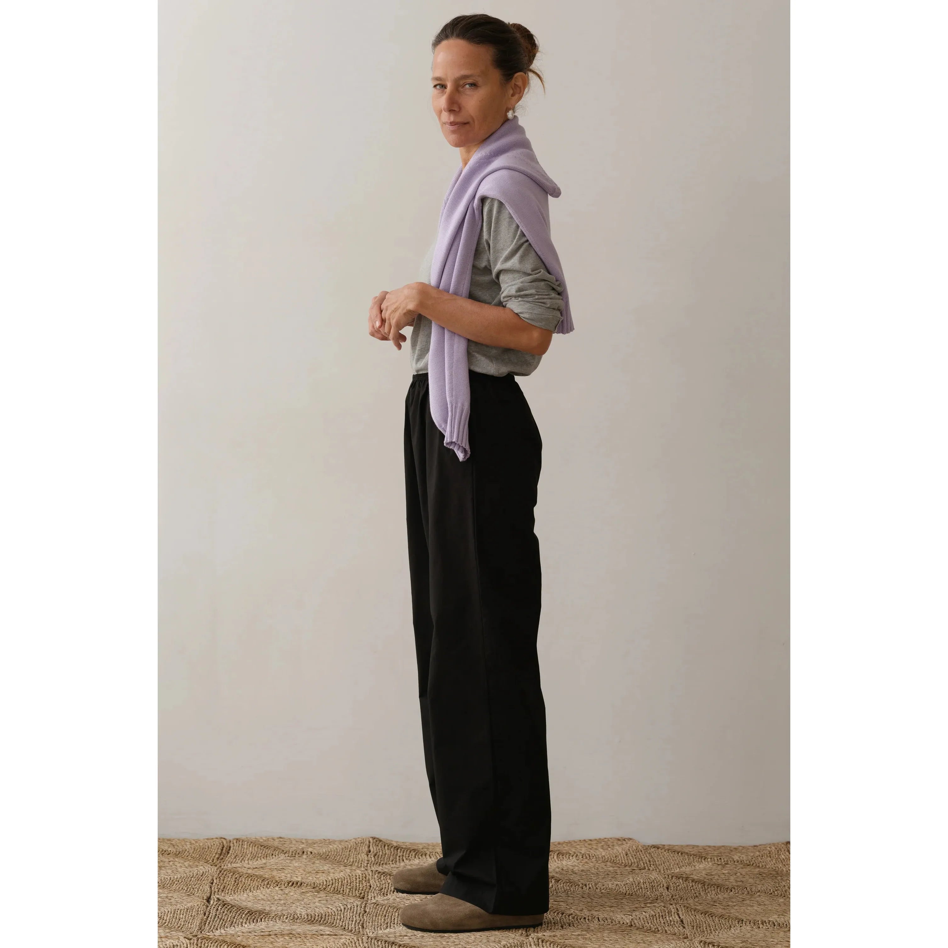 Gray The Pop Simple Pant Jet