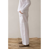 Donni The Pop Drawstring Cargo Pant Powder