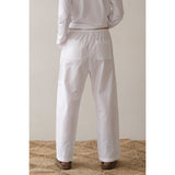 Donni The Pop Drawstring Cargo Pant Powder