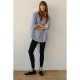 Donni The Pop Button Up Stripe