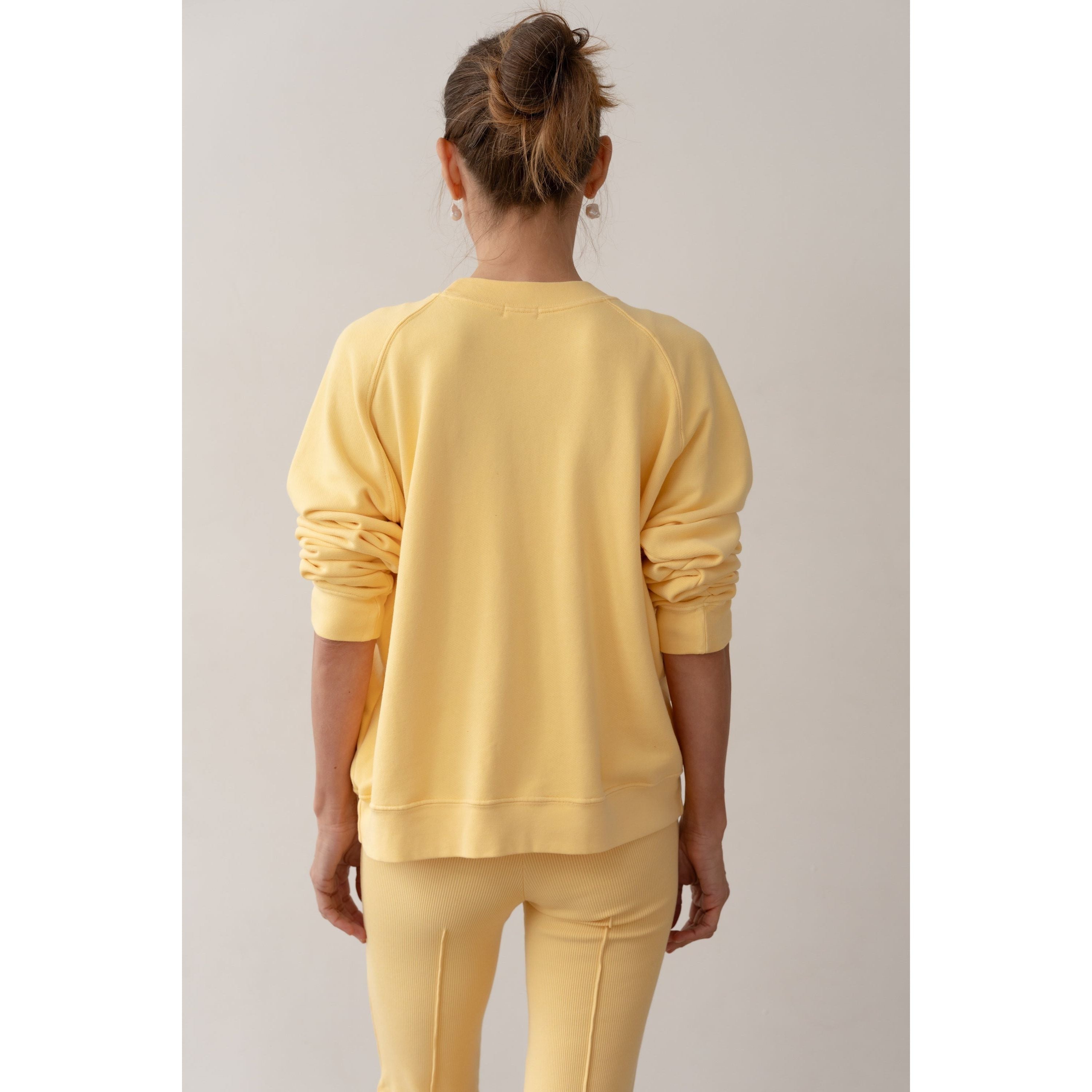 Donni The Eco-Terry Crewneck Butter