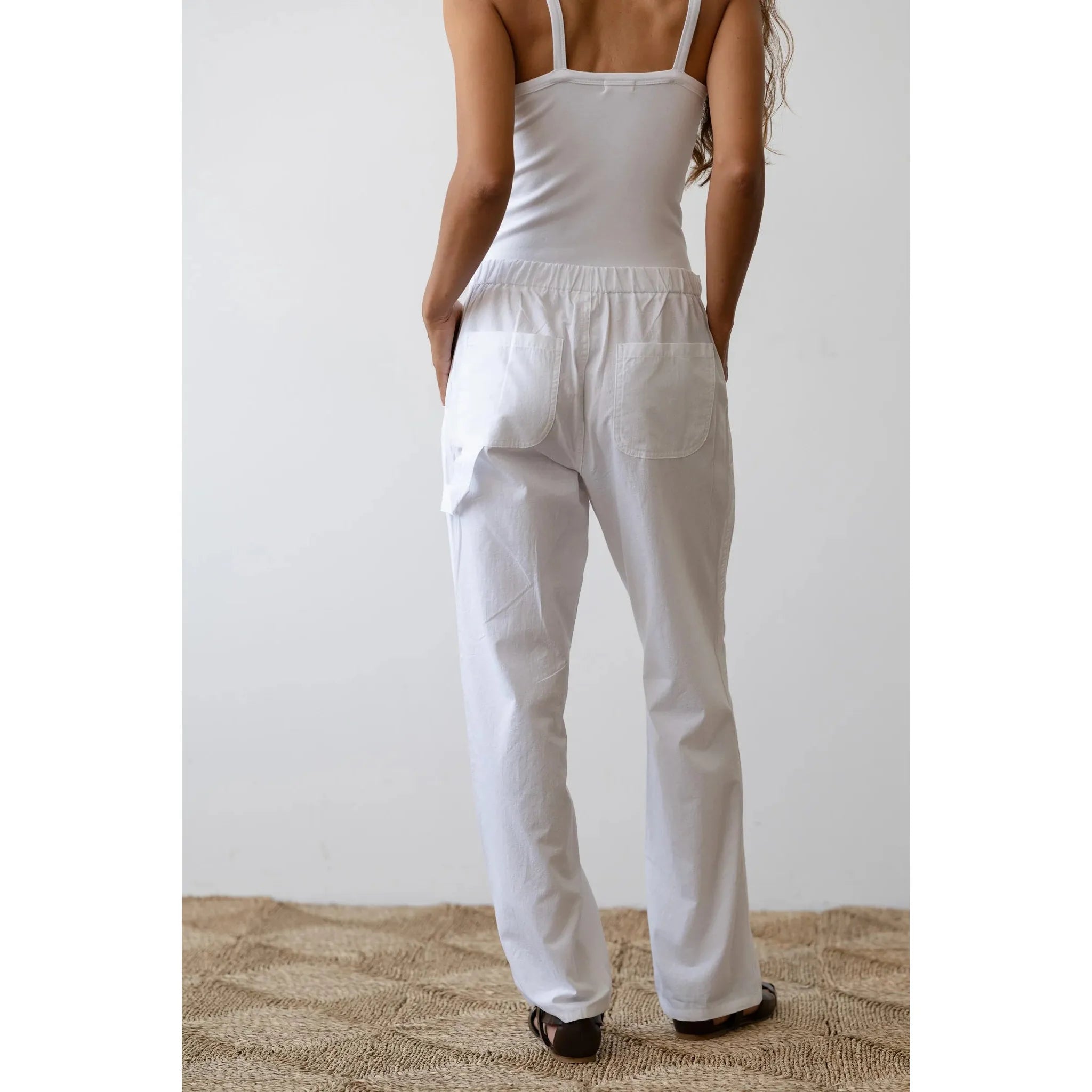 Gray Donni The Sandwash Painter Pant Powder