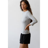 Donni The Baby Boat Rib Heather Grey