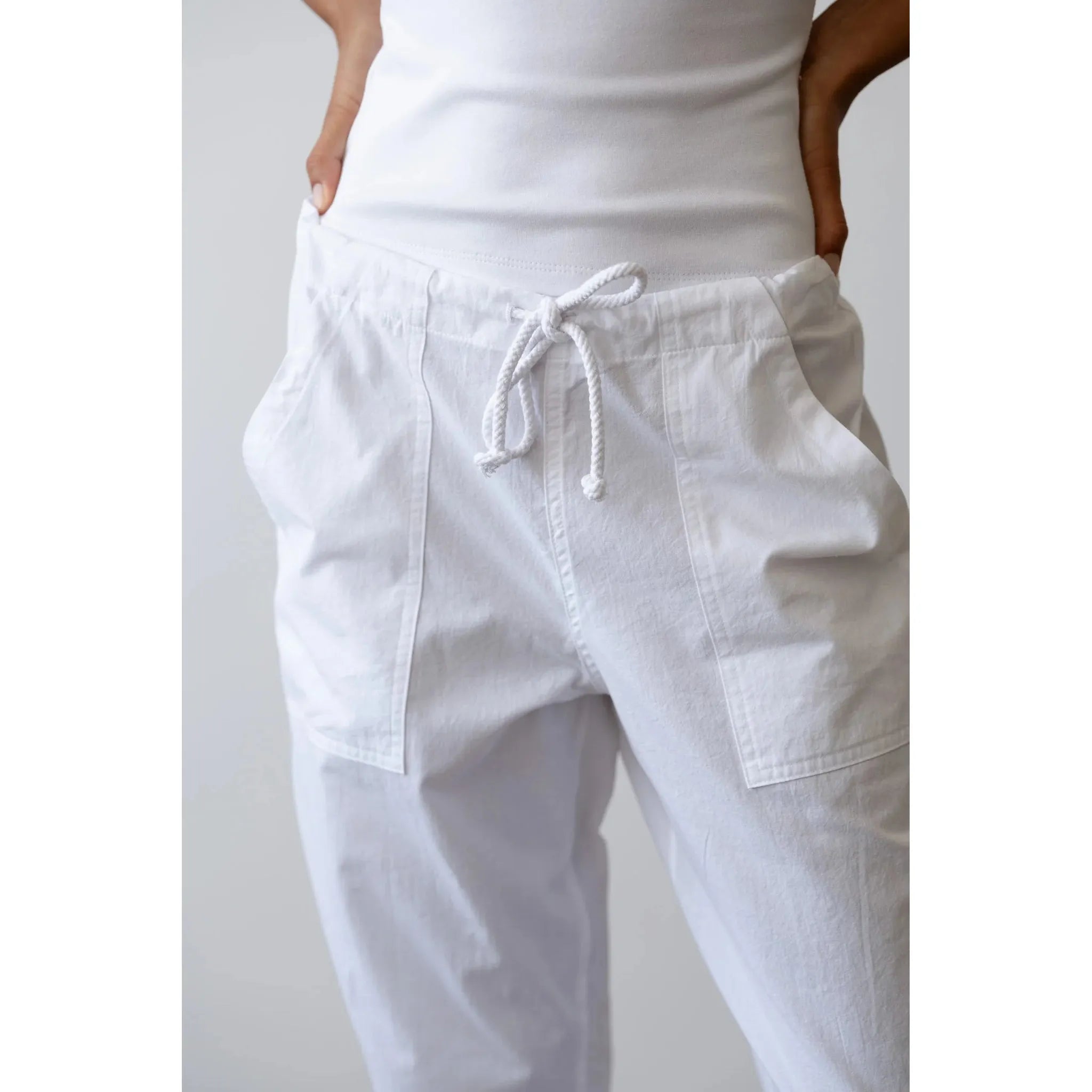 Gray Donni The Sandwash Painter Pant Powder