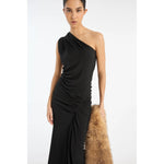 Draped One Shoulder Dress ROTATE Birger Christensen