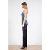 Avenue Montaigne Eclipse Pants Satin Navy