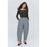 Light Gray Marle Ellidy Pant Blue Steel