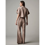 Hevron Carlin Pant-Mauve