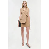 Eman Mini Dress Camel Simkhai